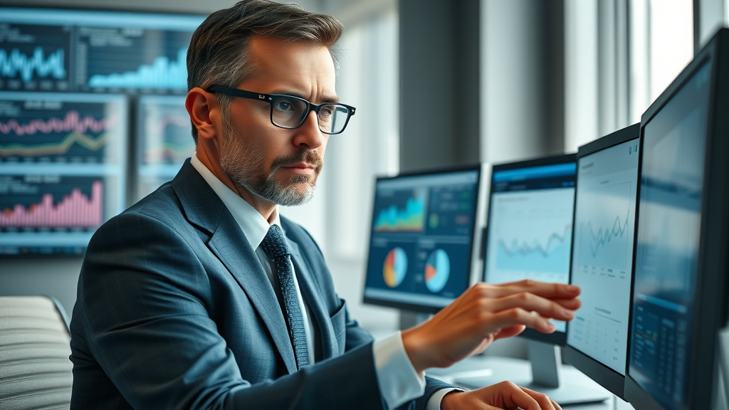 content marketing mistakes for law firms lawyer examining SEO graphs and charts