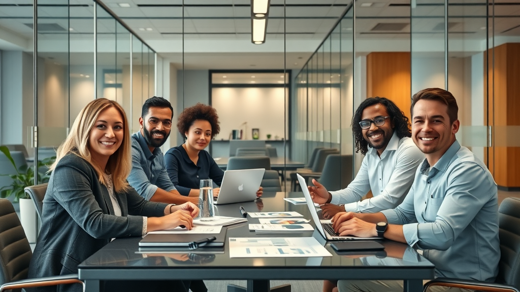 content marketing mistakes for law firms marketing team collaborating in law office