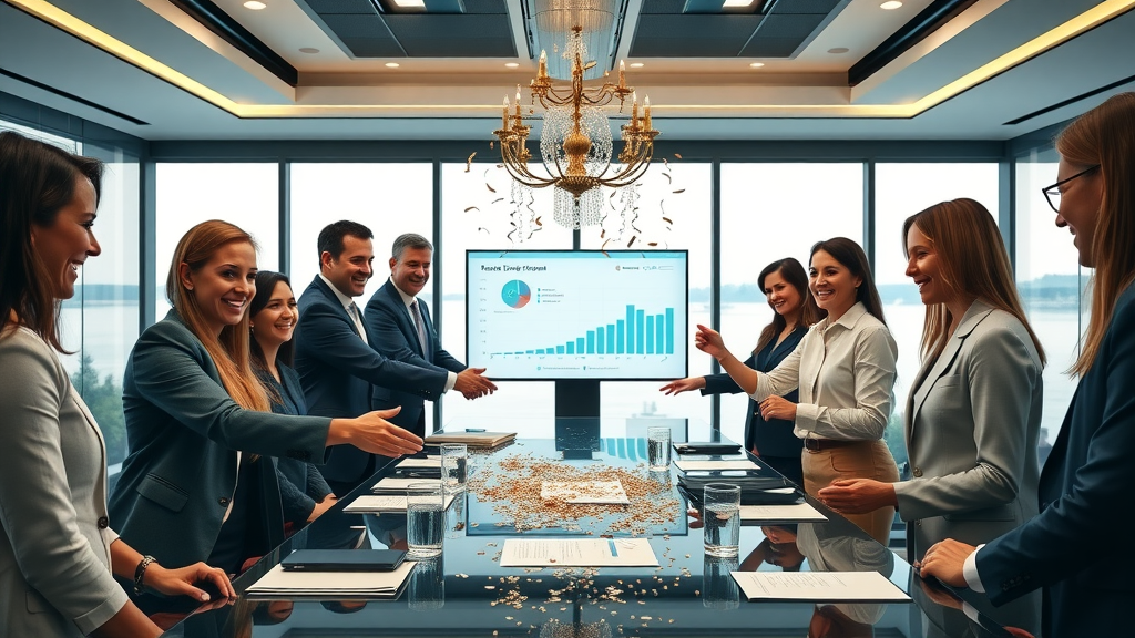 business law firm celebrating marketing results in puget sound with digital dashboard