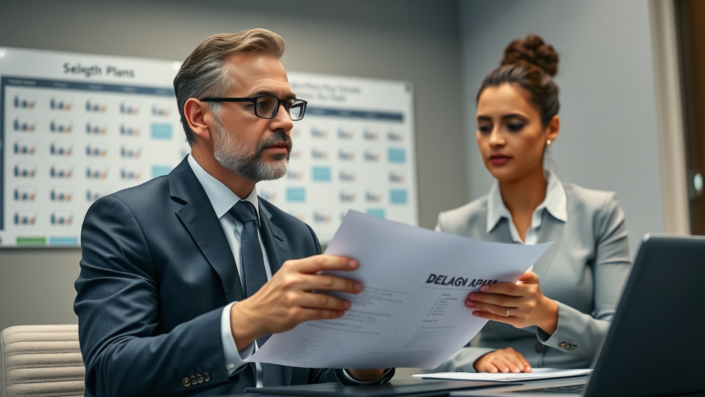 law firm marketing - partner and consultant discuss delegation and outsourcing for law firm content strategies