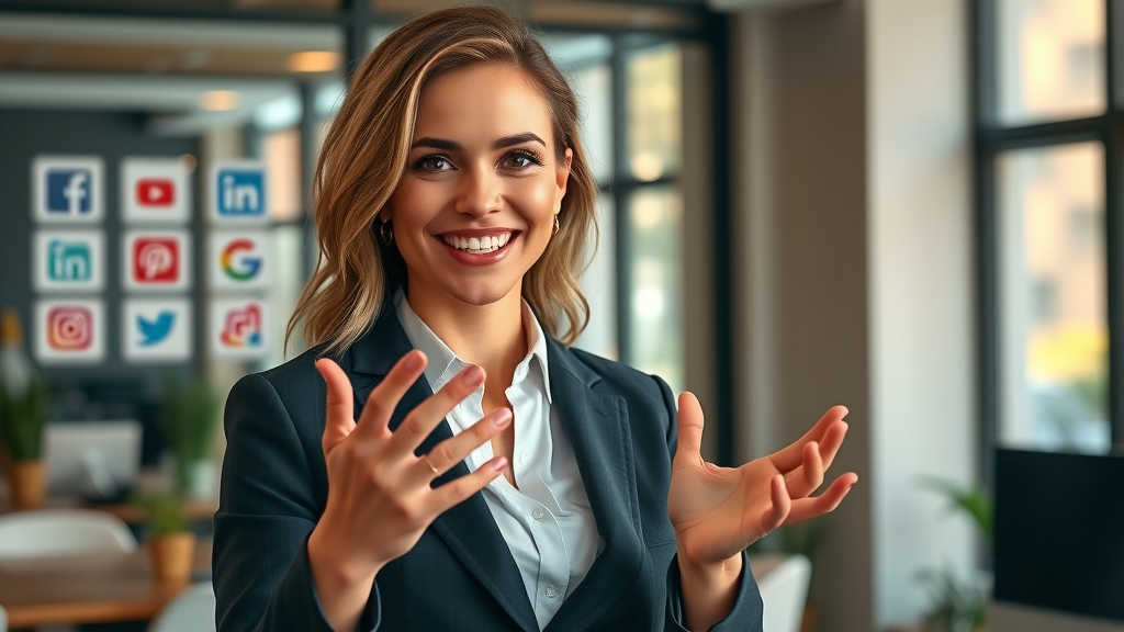 content marketing for busy attorneys - female attorney recording legal tips for her law firm