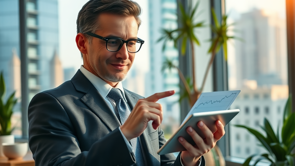 Personal injury lawyer reviewing blog post analytics and traffic growth from law firm blog content