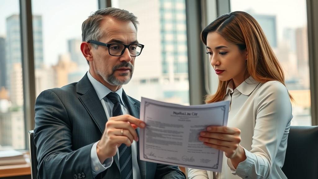personal injury lawyer consulting client injury case