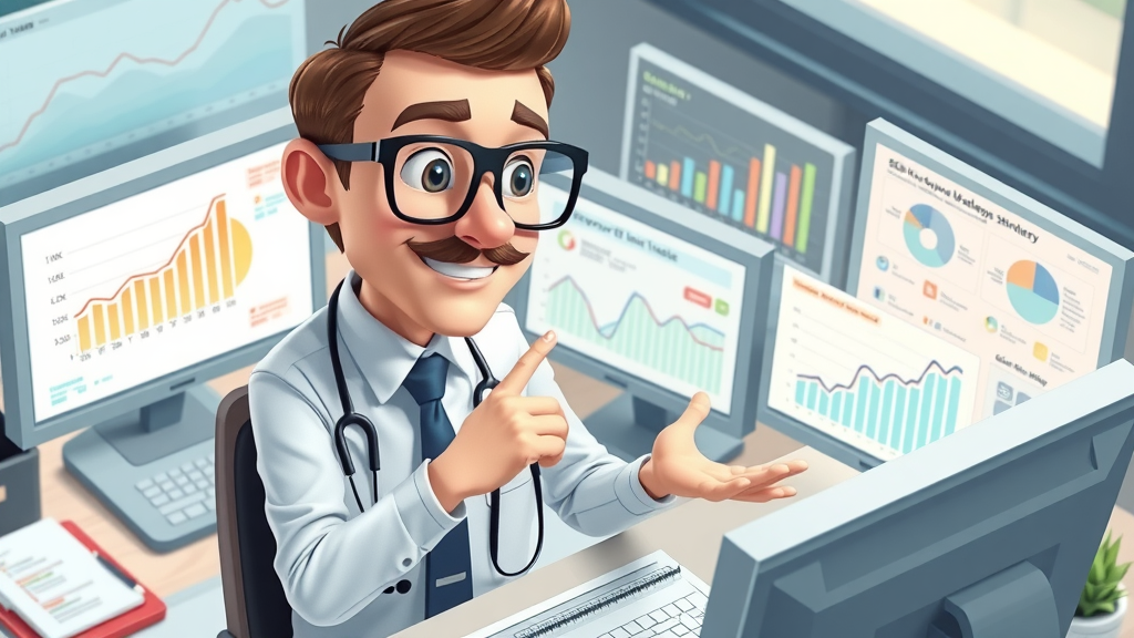 Analytical marketing specialist reviewing Bellevue personal injury law keyword SEO strategies and mistakes on digital workspace charts