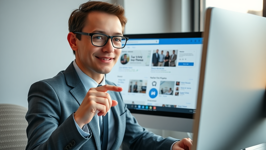 Organized Bellevue law assistant updating Google My Business profile for personal injury law firm SEO