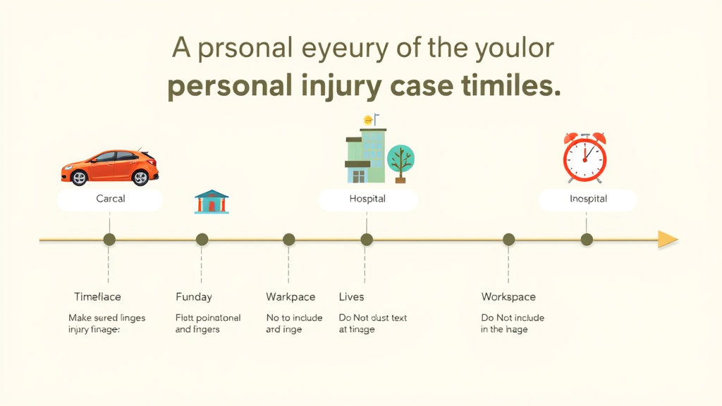timeline for injury compensation personal injury case types comparison chart