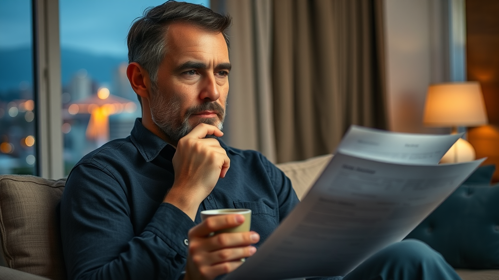 Tacoma personal injury client reviewing settlement and compensation for injury