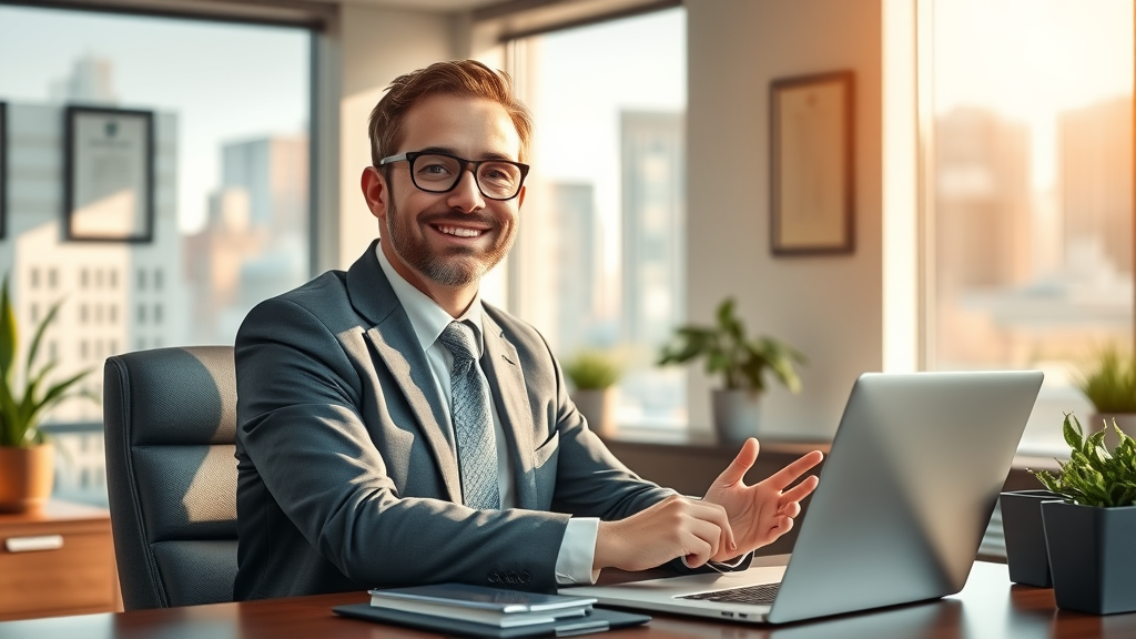 Tacoma personal injury attorney at desk—confidently guiding clients on negligence and liability law