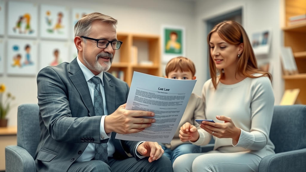 Attorney explaining statute of limitations personal injury exceptions to young family