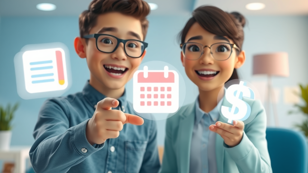 Animated explainer video still showing icons for medical expenses reimbursement process steps