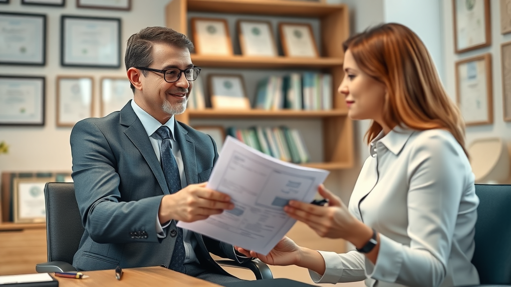 Attorney providing documentation for medical reimbursement guidance – personal consultation